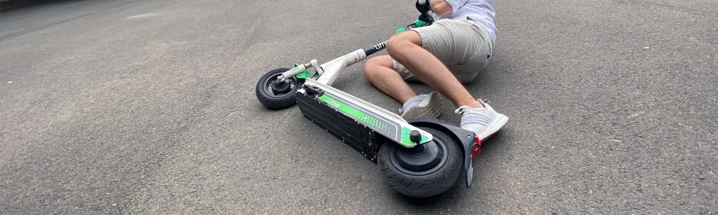 Unfall mit dem E-Scooter: Was du jetzt tun musst