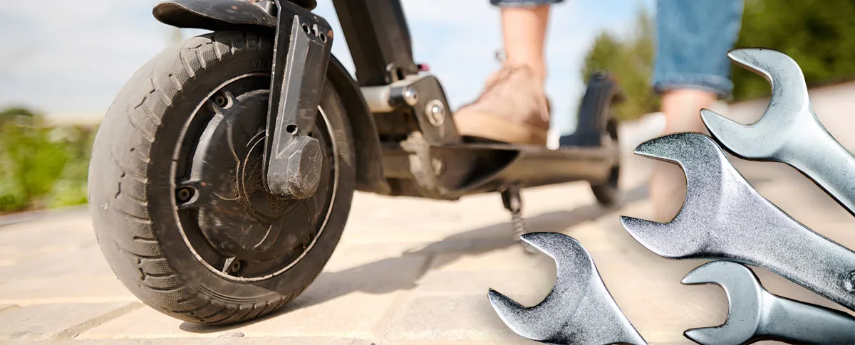 E-Scooter-Reifen wechseln: Anleitung und Tipps