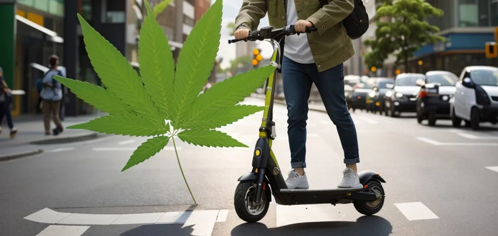 Cannabis und E-Scooter: THC-Grenzwert und Strafen
