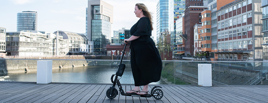 E-Scooter für dicke und schwere Menschen